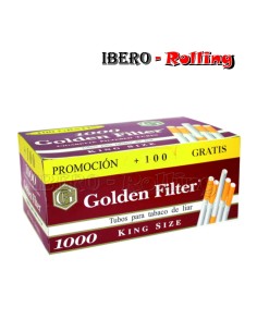 TUBOS GOLDEN FILTER 1100 TUBOS - CAJON 12 UNI