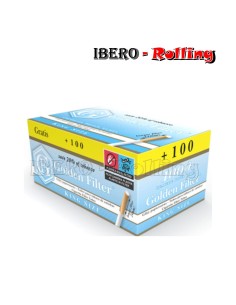 TUBOS GOLDEN FILTER LARGO 1100 TUBOS - CAJON 12 UNI