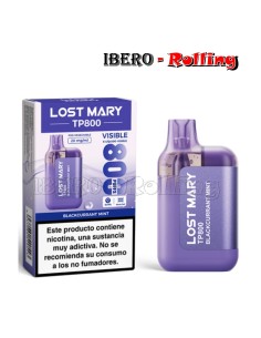 C.DESECHABLE LOST MARY 800 BLUEBERRY 20MG - CAJA 10 UNI