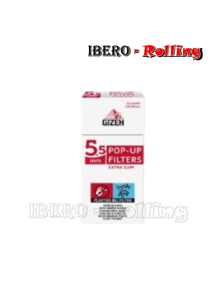Comprar online filtros Gizeh ultra slim classic 5.5mm al mejor precio.