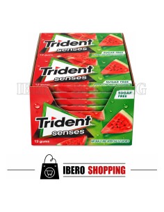 chicles trident laminas sabores los de siempre sense