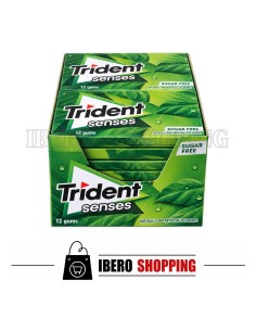 chicles trident laminas sabores los de siempre sense