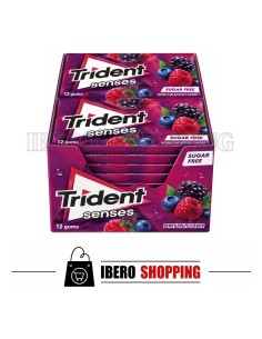chicles trident laminas sabores los de siempre sense
