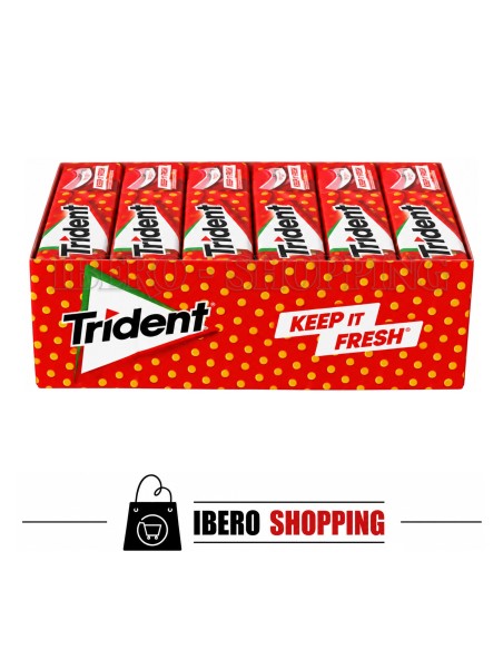 chicles trident laminas sabores los de siempre