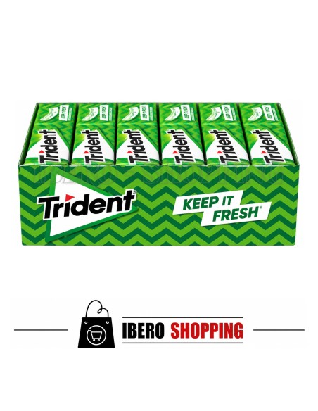 chicles trident laminas sabores los de siempre