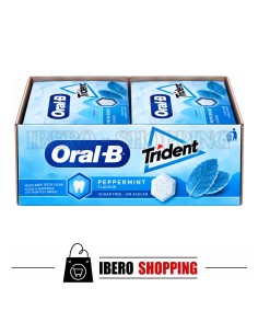 Comprar online CHICLES TRIDENT BOX VIBES HIERBABUENA - CAJA 6 UNI