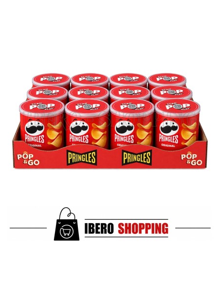 PATATAS PRINGLES ORIGINALES 40G - CAJA 12 UNI