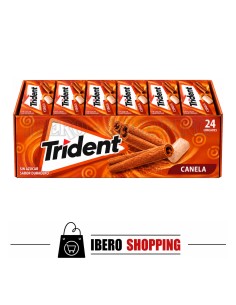 Comprar online CHICLES TRIDENT BOX VIBES HIERBABUENA - CAJA 6 UNI