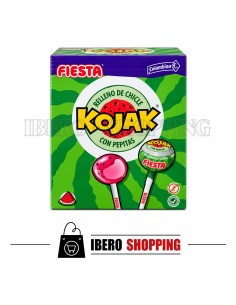 Comprar online  CHUPACHUPS KOJAK SANDÍA-CAJA 100UNI
