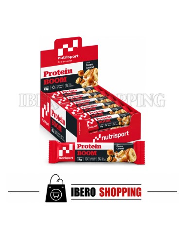 Comprar online barrita de proteina nutrisport Platano y Caramelo al mejor precio.