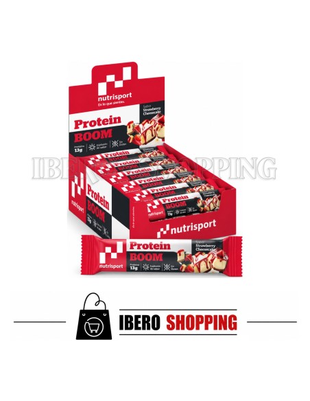 Comprar online barrita de proteina nutrisport Fresa y Pastel de Queso al mejor precio.