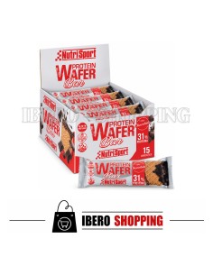 Comprar online barrita de proteina nutrisport Wafer Chocolate.