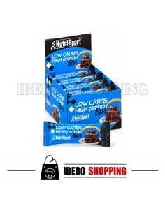 Comprar online barrita de proteina nutrisport brownie al mejor precio.