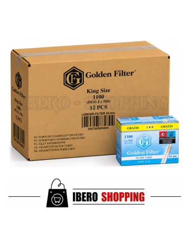 Comprar online tubos golden filter 1100 tubos 888 al mejor precio.