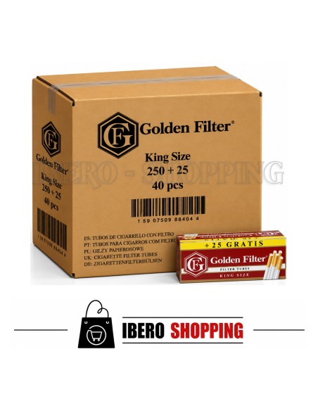 Comprar online tubos golden filter 275 tubos 105 al mejor precio.