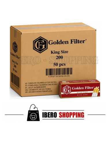 Comprar online tubos golden filter 200 tubos al mejor precio.