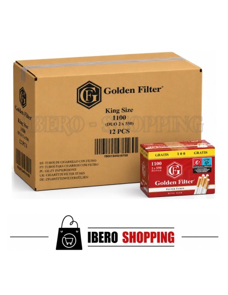 Comprar online tubos golden filter 1100 tubos 888 al mejor precio.