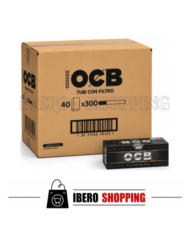 Comprar online tubos ocb negro 300 tubos al mejor precio.