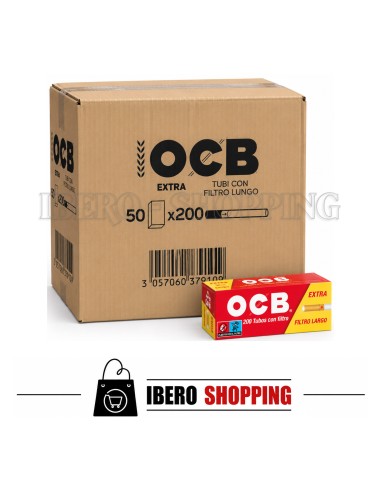 Comprar online tubos ocb rojo 200 tubos al mejor precio.
