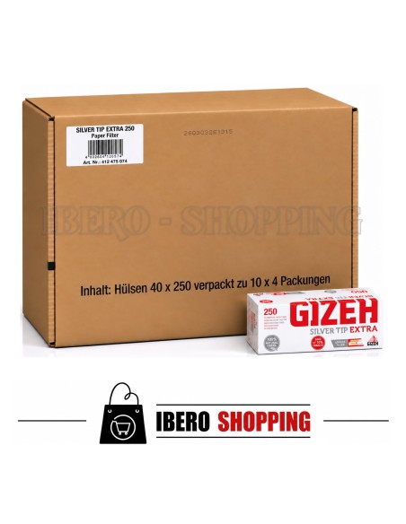 Comprar online tubos Gizeh250, tubos al mejor precio.