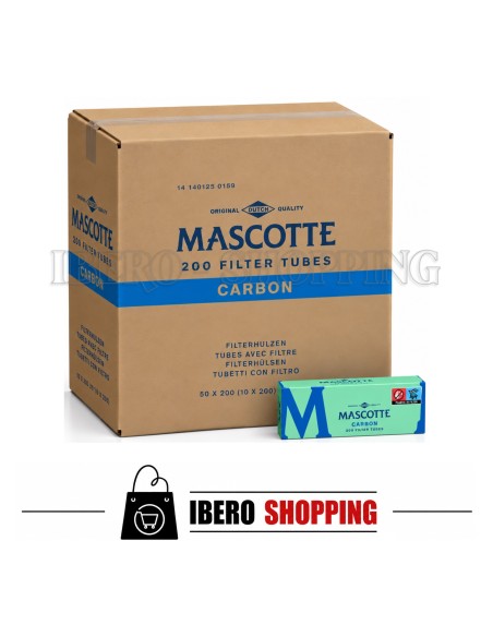 Comprar online tubos mascotte carbón 200 tubos al mejor precio.