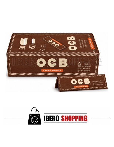 Comprar online papel ocb marron 50 70mm 65 al mejor precio.