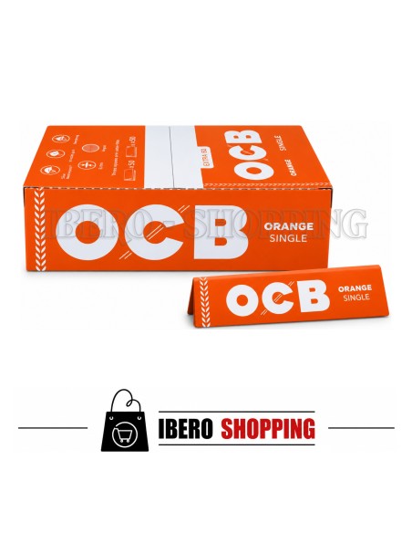 Comprar online papel ocb naranja 50 70mm al mejor precio.