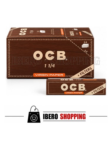 Comprar online papel ocb marron 50 78mm + tips 308 al mejor precio.