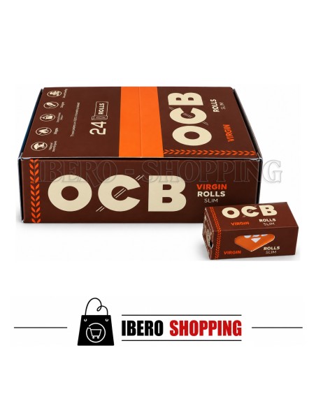 Comprar online papel ocb marron rollo 44mm 310 al mejor precio.