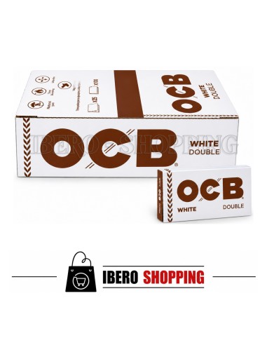 Comprar online papel ocb blanco doble 100 70mm 696 al mejor precio.