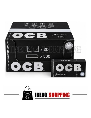 Comprar online papel ocb negro 500 78mm 946 al mejor precio.
