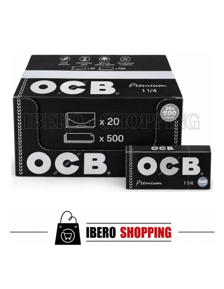Comprar online papel ocb negro 500 78mm 946 al mejor precio.