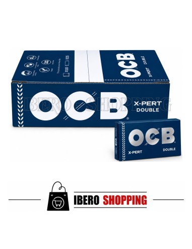 Comprar online papel ocb azul doble 100 70mm 959 al mejor precio.
