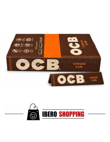 Comprar online papel ocb marrón 50 78mm al mejor precio.