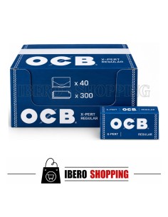 Comprar online papel ocb azul 300 70mm caja 40 uni 1006 al mejor precio.