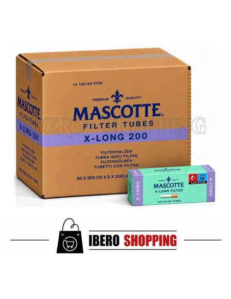 Comprar online tubos mascotte x-long 200 tubos al mejor precio.