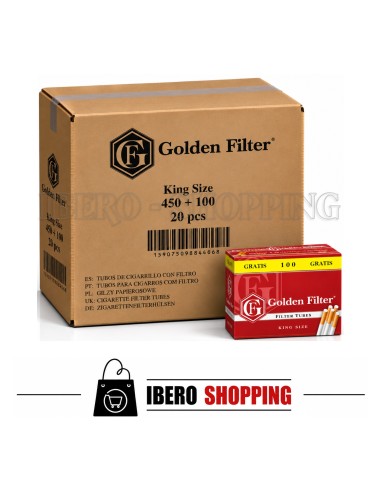 Comprar online tubos golden filter 550 tubos al mejor precio.