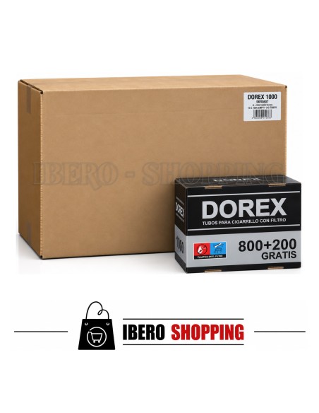 Comprar online tubos dorex negro 1000 al mejor precio.