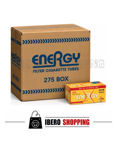 Comprar online tubos energy extra 275 tubos al mejor precio.