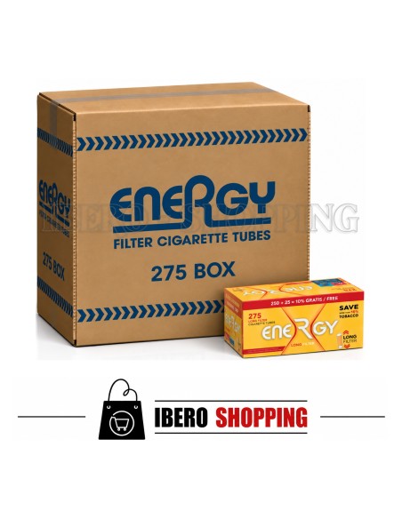 Comprar online tubos energy extra 275 tubos al mejor precio.