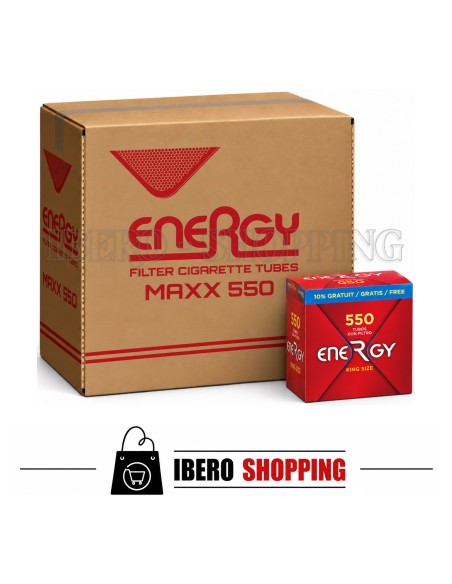 Comprar online tubos energy 550 tubos al mejor precio.