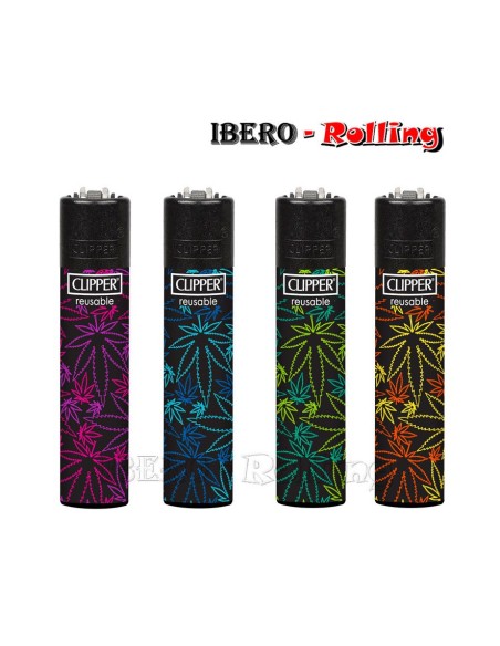 clipper decorado fluo leaves