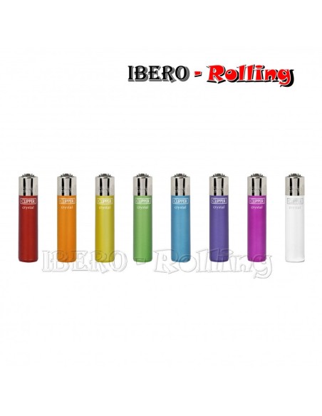 clipper crystal rainbow rojo