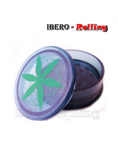 grinder hoja verde negro 60mm 3 partes