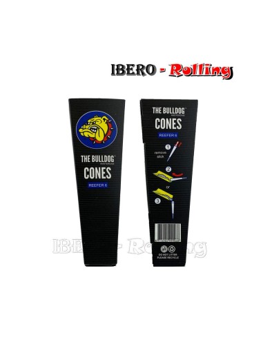 cono bulldog reefer 6 conos 85mm - caja 30 uni