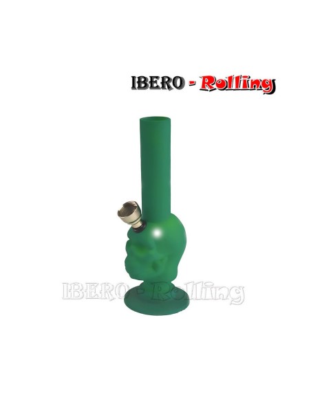 bong champ silicona verde 15cm