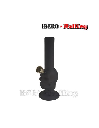 bong champ silicona negro 15cm