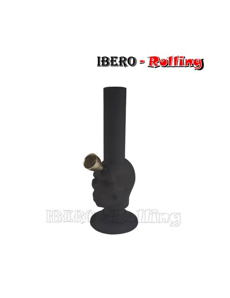 bong champ silicona negro 15cm