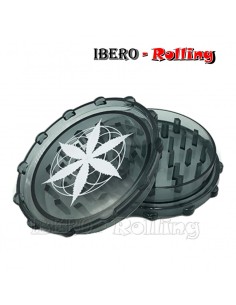 grinder hoja blanca negro 75mm 2 partes