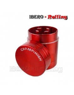 grinder rojo 30mm 4 partes - caja 3 uni